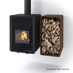 HS Flamingo Deluxe 1 Holzregal Braun