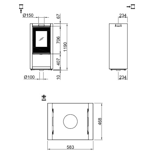 KAMINOFEN SPARTHERM AMBIENTE A7 | 5,9 KW SPEICHEROFEN – Bild 3