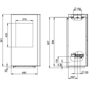 KAMINOFEN WODTKE CASA 6 KW