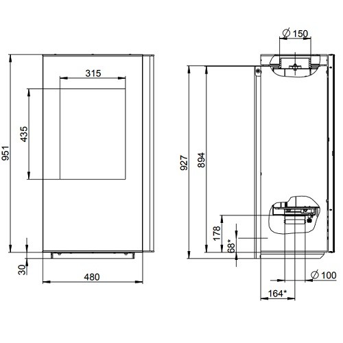KAMINOFEN WODTKE CASA 6 KW – Bild 3