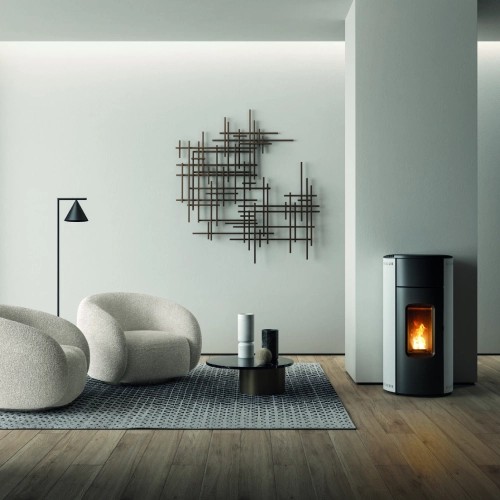 PELLETOFEN RED KUNAL AIR 8 S1 8 KW – Bild 2