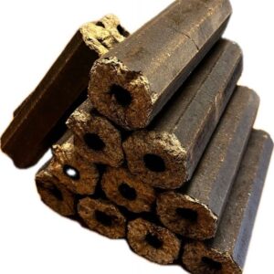 Pini Kay Hartholzbriketts Eiche mit Zugloch 960 kg Palette